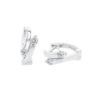 amor Creole für Damen, Sterling Silber 925, Zirkonia