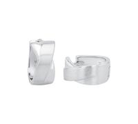 Amor Creolen Damen, Silber, onesize, 7 mm, Silber 925, rhodiniert 9906369