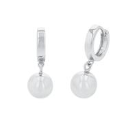 Paar Creolen AMOR "Kugeln, 2026229" Ohrringe Gr. Silber 925 (Sterlingsilber), silberfarben Damen Creolen (73903219-0)