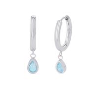 Amor Creolen Edelstahl Damen Ohrschmuck, mit Zirkonia synth., 2,7 cm, Gold, Kommt in Schmuck Geschenk Box, 2034293