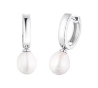 Amor Creolen Damen, onesize, Silber, Kommt in Geschenk Box