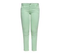 Amor, Truth & Trust Damen ATT JEANS Slim Fit Hose mit offenen Kanten Leoni Dusty Green 32W/27L
