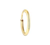amor - Single Creole für Damen und Herren, Unisex, Gold 375 Creolen