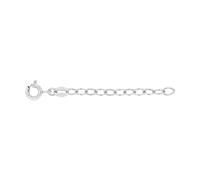 Amor Verlängerungskette 925 Sterling Silber Unisex Damen Herren Ersatzteile, 5 cm, Silber, Kommt in Schmuck Geschenk Box, 2018049