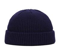 Amorar Wintermütz Fishermans Beanie Unisex Dockercap Seemannsmütze Herren Sailor Cap Rolled Cuff Hafenmütze Bikermütze Watch Kappe Beanie Hut Baseball Cap Vermieter Hut Schippermütze
