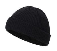 Amorar Wintermütz Fishermans Beanie Unisex Dockercap Seemannsmütze Herren Sailor Cap Rolled Cuff Hafenmütze Bikermütze Watch Kappe Beanie Hut Baseball Cap Vermieter Hut Schippermütze