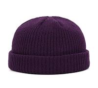 Amorar Wintermütz Fishermans Beanie Unisex Dockercap Seemannsmütze Herren Sailor Cap Rolled Cuff Hafenmütze Bikermütze Watch Kappe Beanie Hut Baseball Cap Vermieter Hut Schippermütze