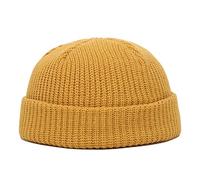 Amorar Wintermütz Fishermans Beanie Unisex Dockercap Seemannsmütze Herren Sailor Cap Rolled Cuff Hafenmütze Bikermütze Watch Kappe Beanie Hut Baseball Cap Vermieter Hut Schippermütze