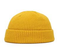 Amorar Wintermütz Fishermans Beanie Unisex Dockercap Seemannsmütze Herren Sailor Cap Rolled Cuff Hafenmütze Bikermütze Watch Kappe Beanie Hut Baseball Cap Vermieter Hut Schippermütze