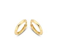 AMORETTO MILANO 14kt Echtgold Creolen Ohrringe 11mm