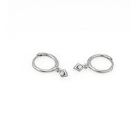 AMORETTO MILANO Creolen aus 925 Silber Auge Zirkonia A110103 - Silber