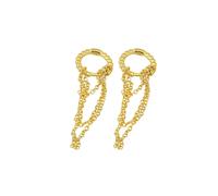 AMORETTO MILANO Creolen aus 925 Silber Kette A110091 - Gold