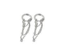 AMORETTO MILANO Creolen aus 925 Silber Kette A110091 - Silber