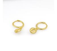 AMORETTO MILANO Creolen aus 925 Silber Muschel A110053 - Gold