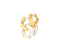AMORETTO MILANO Ohrringe Creolen Bicolor Gold