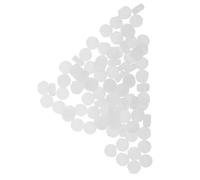 Amosfun 100 Stück Transparente Silikon Ohrclips Polster Weiche Ohrringpads für Clip Ohrringe Schmerzfreie Ohrpolster für Selbstgemacht Schmuckherstellung und Modeschmuck