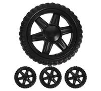 Amosfun 4 Stück Teiliges Ersatzräder Einkaufswagen Stabile Leichtgängige Shopping Cart Wheels zum Einfachen Navigieren und Treppensteigen Kompatibel mit Faltbaren Supermarkt trolleys