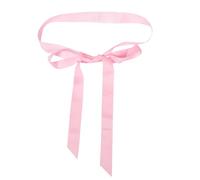 Amosfun Braut Satin Gürtel Hochzeit Schärpe Seidenband Gürtel Lange breite einfache Klassische Band Schärpe für Frauen besonderen Anlass Hochzeitskleid rosa