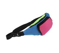 Amosfun Leichte Bauchtasche aus Oxford Stoff mit Verstellbarem Gurt und Mehreren Taschen Sportliche Retro Gürteltasche für Damen und Herren im Outdoor Einsatz