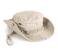 Amoyeric Unisex Sonnenhut, Buschhut, Schutzhut für Angler, Reisen, Angeln, UV-Schutz, (Khaki)