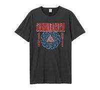 Amplified 1991 Soundgarden Unisex Erwachsene Vintage T-Shirt, Coal, Mittel