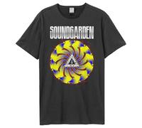 Amplified Badmotorfinger Soundgarden T-Shirt, Unisex, für Erwachsene, Dunkelgrau, Klein