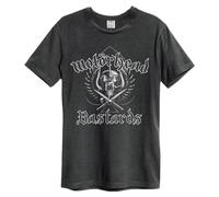 Amplified Bastards Motorhead T-Shirt Erwachsene Unisex, Kohle, XXL