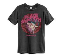 Amplified - Black Sabbath Paranoid T-Shirt für Erwachsene, Unisex (3XL) (Carbon), Anthrazit, 56