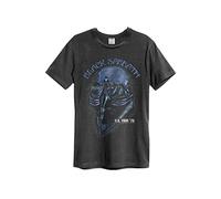 Amplified Black Sabbath T-Shirt Vintage Band 78 Tour Herren Damen Carbon Unisex S Kohle