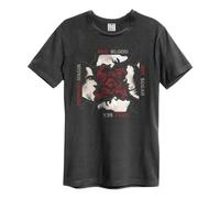 Amplified Blood Sugar Sex Magik T-Shirt Red Hot Chili Peppers Erwachsene Unisex (M) (Karbon)