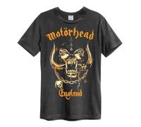 Amplified Bronze England Motorhead T-Shirt für Erwachsene, Unisex, Anthrazit, S