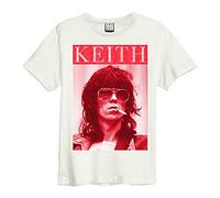 Amplified Clothing The Rolling Stones 'Kool Keef' (Natural) T-Shirt (Large)
