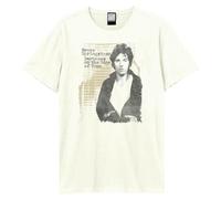 Amplified Darkness Edge of Town Bruce Springsteen Unisex-Erwachsene T-Shirt, Vintage-Weiß, Klein