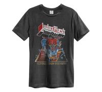 Amplified Defenders of The Faith T-Shirt Judas Priest Erwachsene Unisex (L) (Karbon)