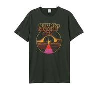 Amplified Eye of the Moon Queens of The Stone Age T-Shirt für Erwachsene, Uni, Anthrazit, M