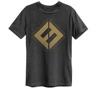 Amplified FOO Fighters Concrete and Gold Mens T-Shirt