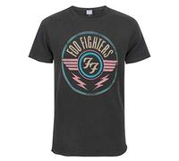 Amplified Herren FOO Fighters-ff Air T-Shirt, Grau (Charcoal Cc), L