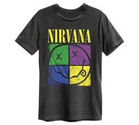 Amplified - Four Square Logo T-Shirt für Herren/Damen Unisex (XL) (Anthrazit)