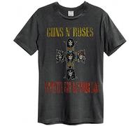 Amplified Guns n Roses Appetite for Destruction T-Shirt (DE/NL/SE/PL, Alphanumerisch, S, Regular, Regular, Charcoal)