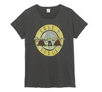 Amplified Guns n Roses Trommel Damen T-Shirt - Dunkelgrau, XL