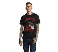 Amplified Herren Metallica-Kill Em All T-Shirt, Grau (Charcoal Cc), XL