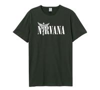 Amplified - Herren Rock Band T-Shirt - Nirvana In Utero (Grau) (S-XL) … (XL)