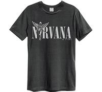 Amplified - Herren Rock Band T-Shirt - Nirvana In Utero (Grau) (XXL)