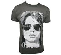 Amplified Herren T-Shirt Grau Anthrazit Official The Doors Jimi Morrison Rock Star Vintage XL 54