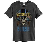 Amplified Herren T-Shirt Guns N Roses use your Illusion - charcoal , Größe:M