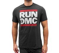 AMPLIFIED Herren Shirt 'RUN DMC' dunkelgrau, Größe S, 4809011 Dunkelgrau S
