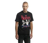 Amplified Herren The Beatles-Liverpool T-Shirt, Schwarz (Black Bk), XXL