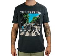 The Beatles Amplified Collection - Abbey Road Herren-T-Shirt - charcoal - Offizielles Merchandise XXL