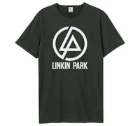 Amplified Linkin Park Logo T-Shirt (DE/NL/SE/PL, Alphanumerisch, XXL, Regular, Regular, Charcoal)