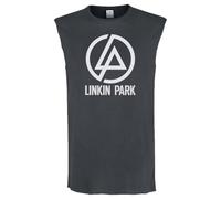 Amplified Linkin Park Logo Tank Top (DE/NL/SE/PL, Alphanumerisch, M, Regular, Regular, Charcoal)